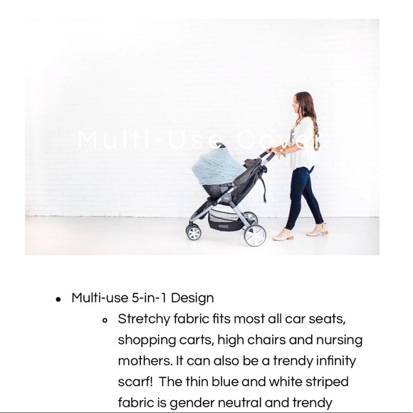 Copper Pearl multi use cover in Finn - Picture 3 of 4